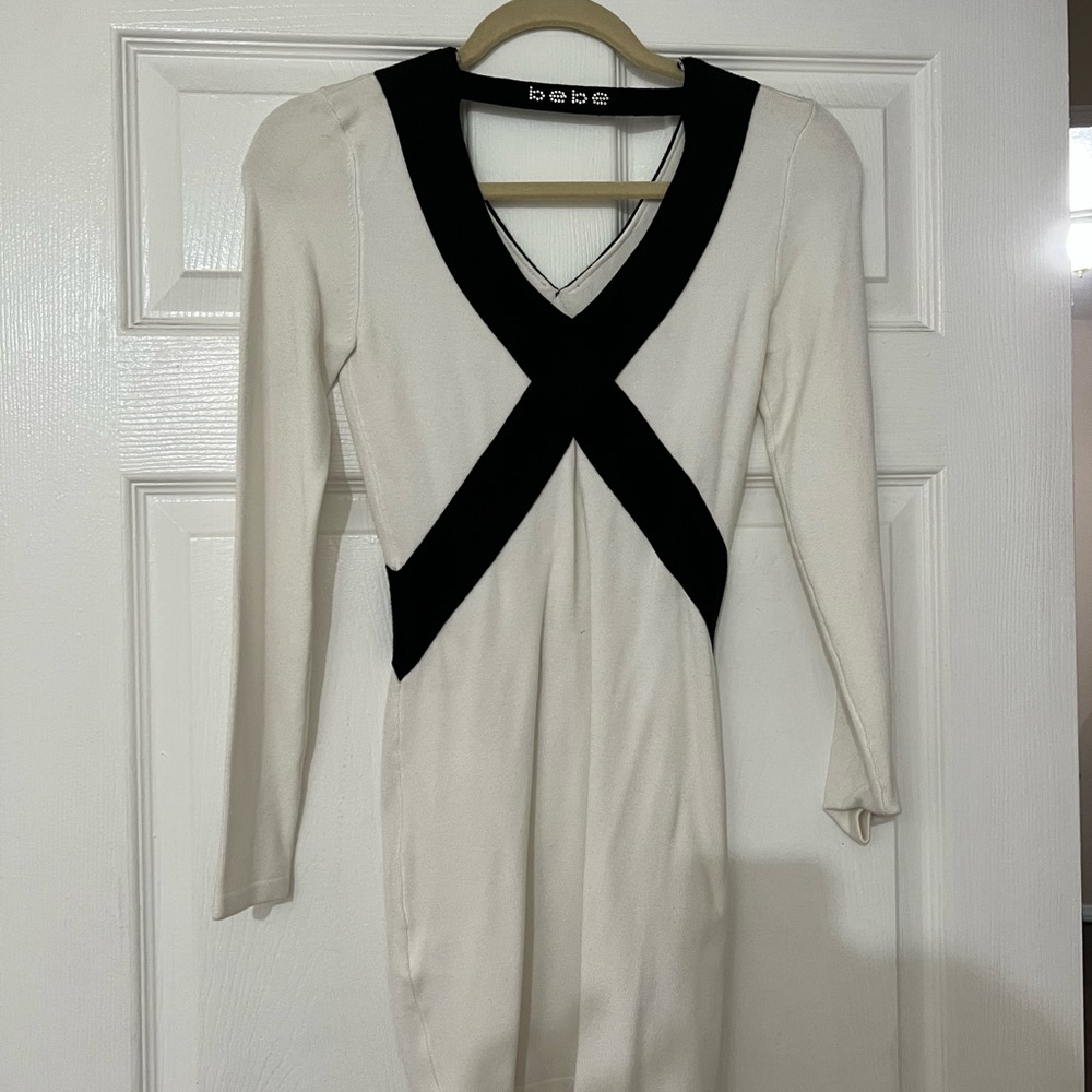 BEBE sweater dress